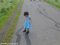 Tiffany walking the Iron Horse Trail