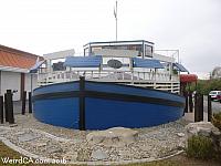 A Ship Shaped Sushi Restaurant