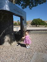 Tiffany at the Memorial