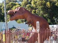 One of the now gone Pismo Beach Dinosaurs