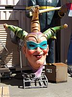 Jester Mardi Gras Style Head